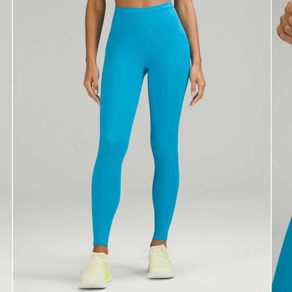 Lululemon Electric Blue Swift Speed HR Tight 28" Leggings Size 6 NWOT - Picture 1 of 12